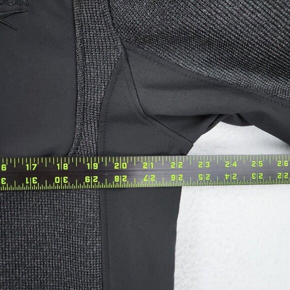 Reebok Jacket Mens Medium Gray Full Zip Outdoor Casual Classic Staple Basic - Picture 5 of 12